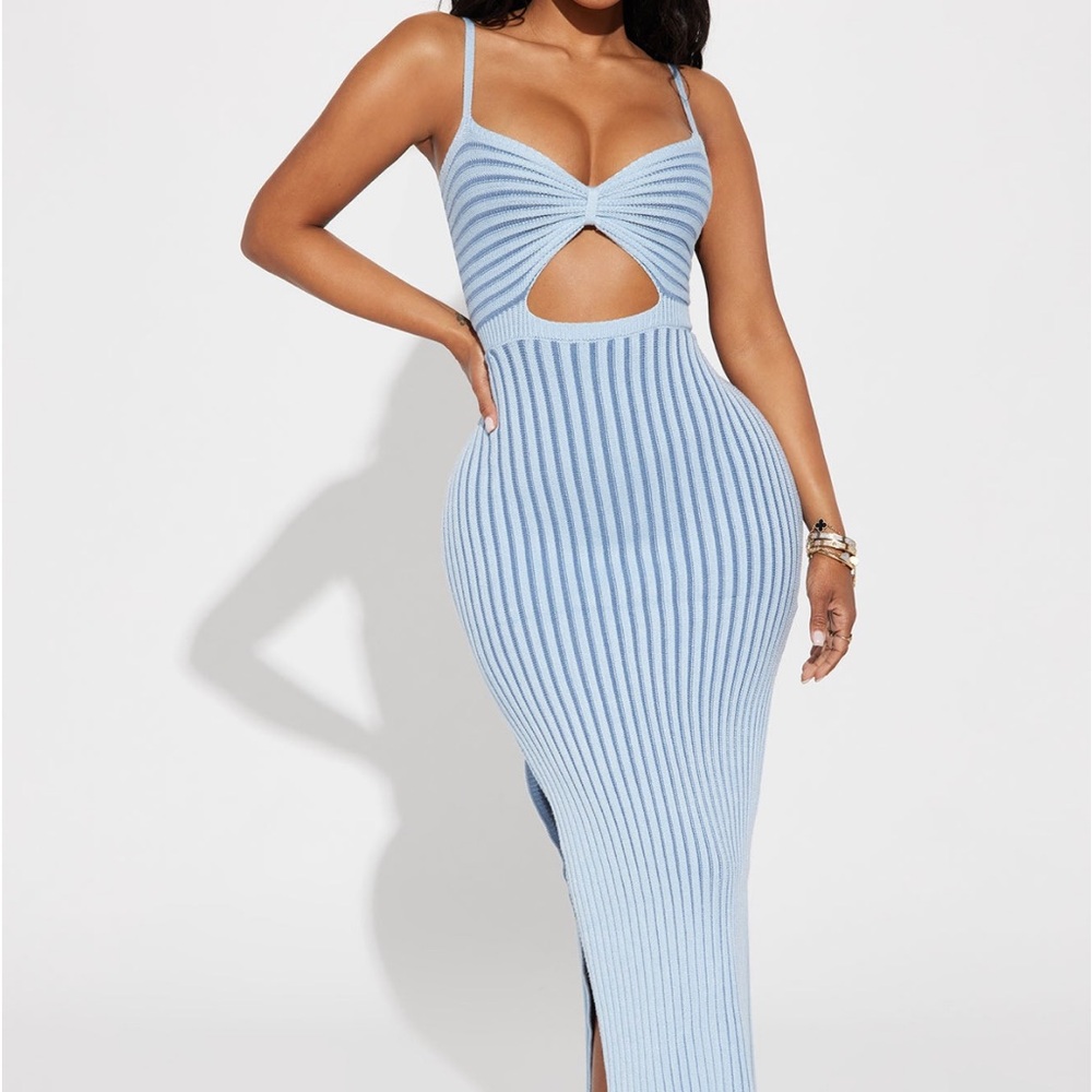 NWOT Fashion nova maxi dress